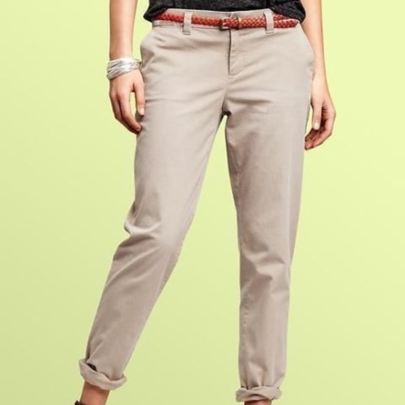 rolling up khaki pants